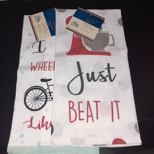 Kitchen decorative towel